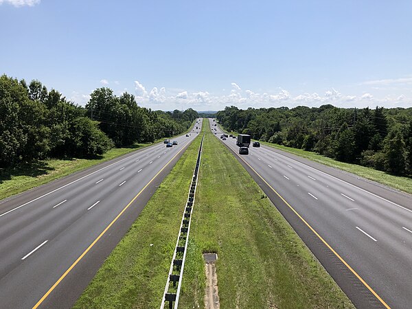 I-70 and US 40 in Frederick County