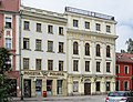 * Nomination: 38 Market Square in Dzierżoniów 1 --Jacek Halicki 07:52, 10 October 2019 (UTC) * Review Has perpective adjustment been used? Feels like the tops of the buildings are wider than their bases. --Bobulous 18:07, 12 October 2019 (UTC)@Bobulous:  Done--Jacek Halicki 09:00, 13 October 2019 (UTC)