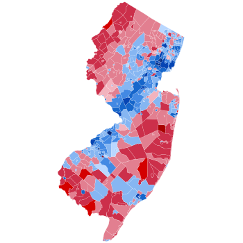 Monmouth County, NJ Political Map – Democrat & Republican Areas in Monmouth  County