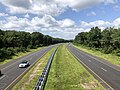 File:2021-07-30 11 18 33 View north along New Jersey State Route 18 from the overpass for Obre Road in Colts Neck Township, Monmouth County, New Jersey.jpg