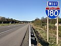 File:2021-10-19 16 22 39 View west along Interstate 180 just west of Exit 5 in Delaware Township, Northumberland County, Pennsylvania.jpg