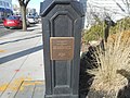 I also decided to capture a plaque commemorating the 35th Anniversary of Port Jeff as a village. I should've captured the clock it was mounted under too.