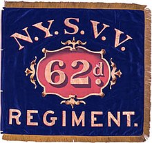 62nd Regiment, New York Volunteer Infantry Flank Marker 62nd Regiment, New York Volunteer Infantry Flank Marker.jpg