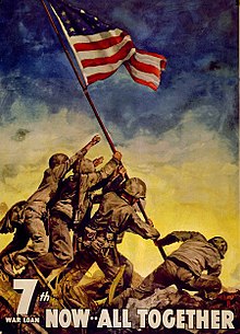 Raising the Flag on Iwo Jima - Wikipedia