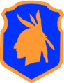 Request: Please redraw as SVG. Taken by: Arnaud.ramey New file: 98th Infantry Division shoulder sleeve insignia.svg