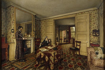 A Chelsea Interior by Robert Scott Tait, 1857