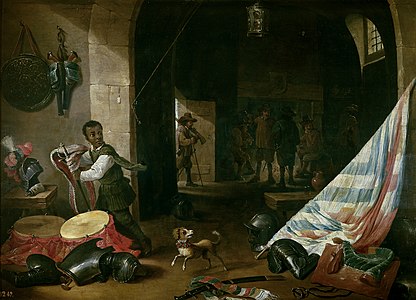 Sa première salle des gardes (n. d., musée du Prado).