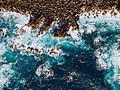 Image 298Aerial view of the coastline at Poceirões, Graciosa Island, Azores, Portugal