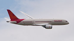 Air India Boeing 787 Dreamliner N1008S PAS 2013 02.jpg