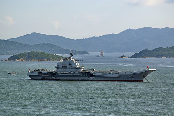 Aircraft Carrier Liaoning (16) at Hong Kong Waters