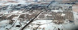Aerial view of Airdrie