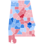 Thumbnail for 1992 United States presidential election in Alabama