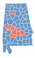 File:Alabama Presidential Election Results by County, 1876.svg