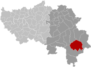 Amel Liège Belgium Map.svg