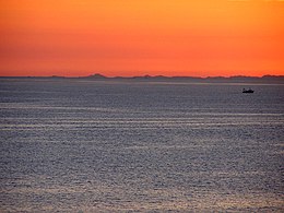 Анкона - вид на побережье Далмации на рассвете.JPG