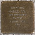 Ansbach Stolperstein Aal, Friedl.jpg