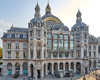 Hoe gaan naar Antwerpen Centraal met het openbaar vervoer - Over de plek