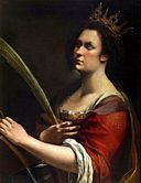 Artemisia Gentileschi - St Catherine dari Alexandria - WGA8560.jpg