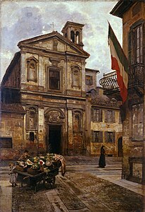 Fundația Artgate Cariplo - Ferrari Arturo, Biserica Santo Stefano din Borgogna din Milano.jpg