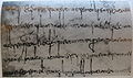 Due esempi di “asso di picche” (provenienza archivio arcivescovile di Lucca) alla prima e terza riga dall'alto.