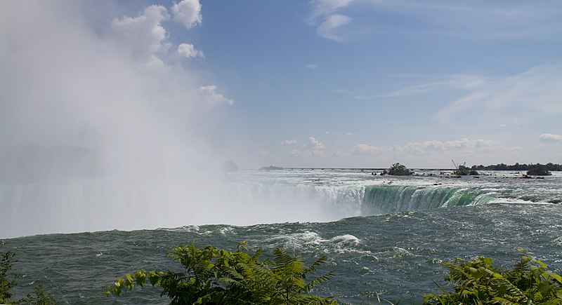 File:At the top of the Falls (8032290913).jpg