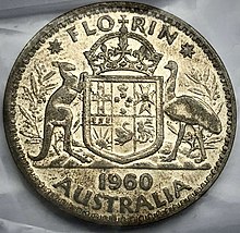 Australian florin-two shillings from 1960.jpg