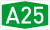 Autokinetodromos A25 number.svg