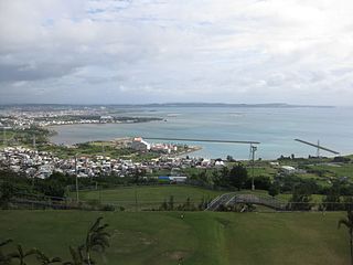 <span class="mw-page-title-main">Nakagusuku Bay</span> Bay in Pacific Ocean