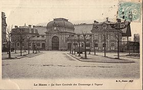 A Gare du Mans-les-Halles cikk illusztráló képe