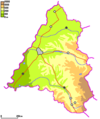 Bihar megye vaktérképe