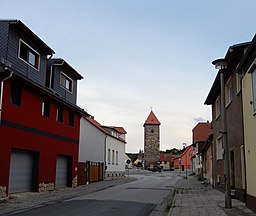 Badeborner Straße in Ballenstedt