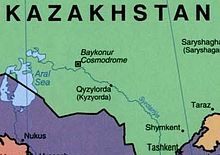 Baikonur in kazakhstan map 2000.jpg