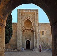 Entrance of a large mausoleum