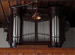 Buffet Johann Andreas Silbermann (1747), orgue frères Link (1908)