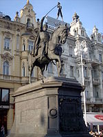 Statue équestre de Josip Jelačić