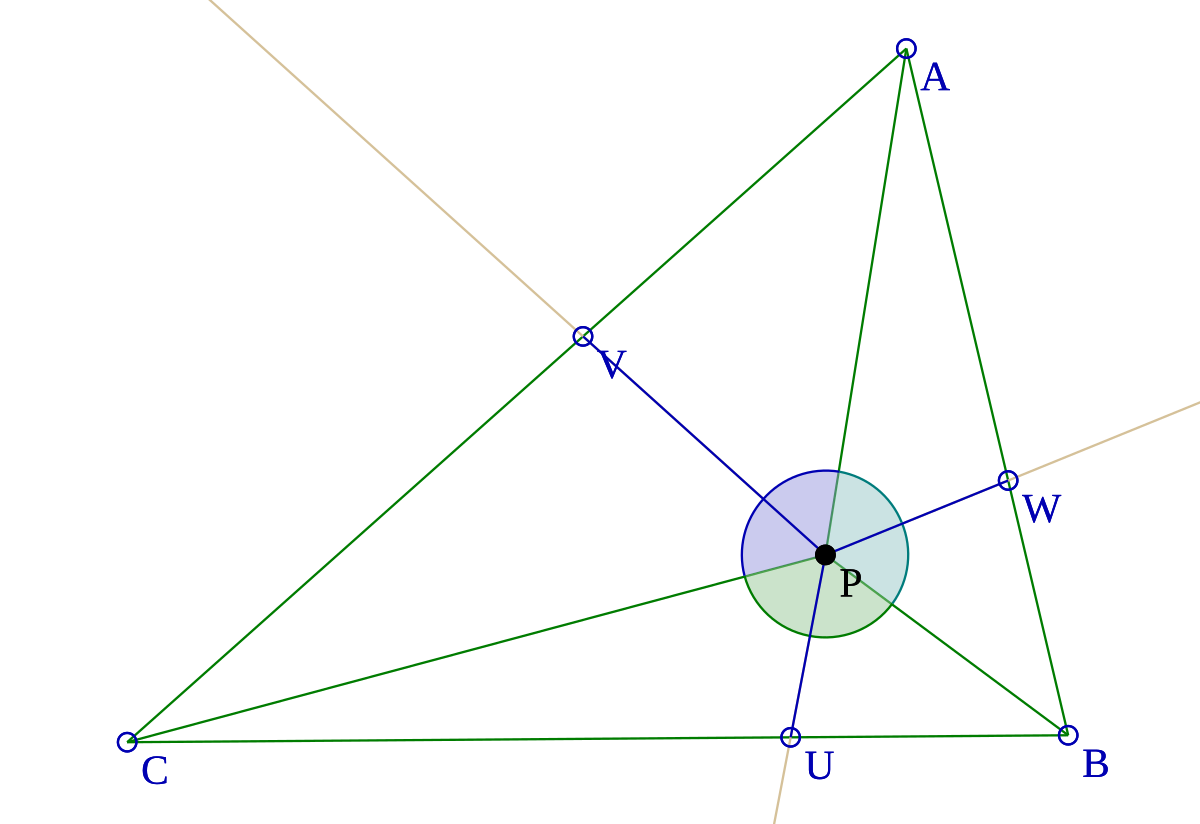 Произвольная точка треугольника. Вершина (геометрия). Неравенство Эрдеша. Образ вершины в геометрии. Неравенство эрдёша - Морделла.