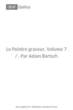 Thumbnail for File:Bartsch - Le Peintre graveur. Volume 7, bpt6k96054555.pdf