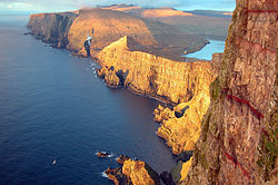 View from Beinisvørð.