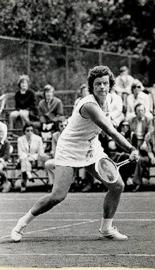 Betty Stöve in 1973