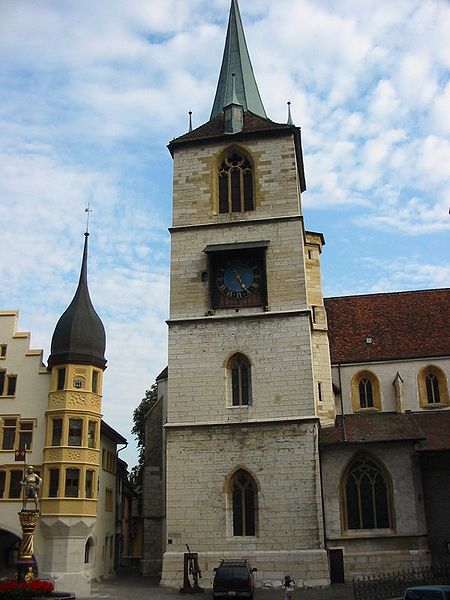 St Benedict's City Church is one of the most important late-gothic buildings in Switzerland