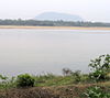 Biharinath Hill as seen from Nehru Park, Burnpur across the Damodar River