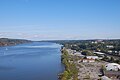 The Poughkeepsie side of the Hudson River