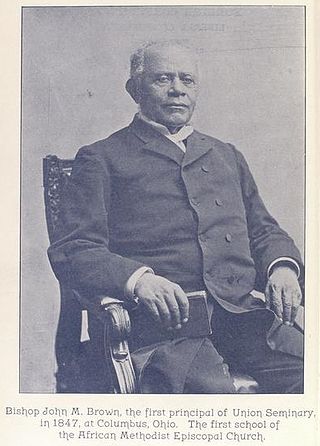 <span class="mw-page-title-main">John M. Brown</span> African-American bishop