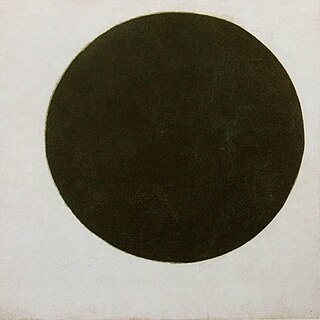 <i>Black Circle</i> Painting by Kazimir Malevich