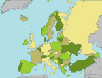 Blank map europe coloured.svg