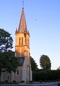 Le clocher de Saint-Nicaise.