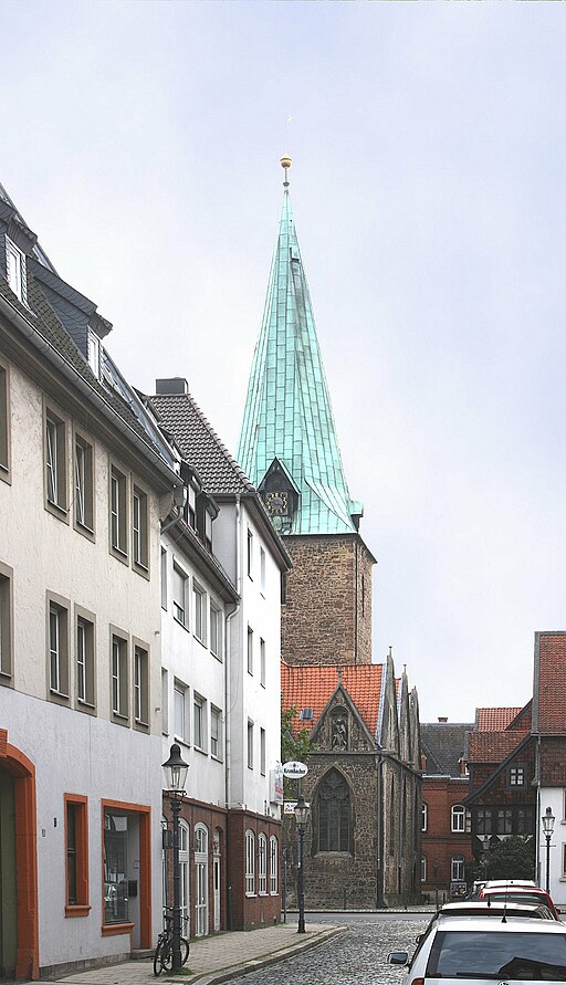 Braunschweig, Petersilienstraße und Michaeliskirche