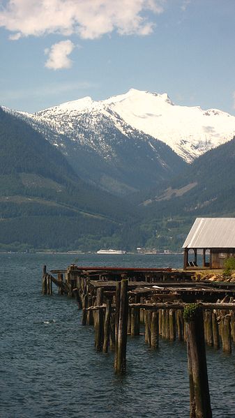 Britannia Beach by Howe Sound