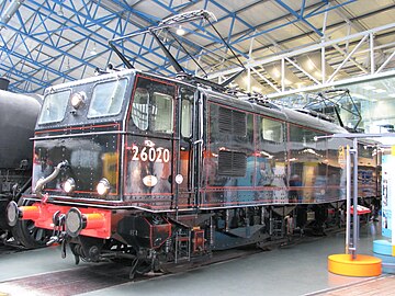 26020 in het National Railway Museum