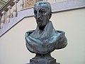 English: Bust of Karel starší ze Žerotína by Vincenc Makovský, New town hall, Brno, Czech Republic Čeština: Busta Karla staršího ze Žerotína od Vincence Makovského, Nová radnice v Brně